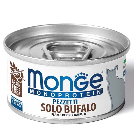 Monge Cat Pezzi Solo Bufalo 80gr