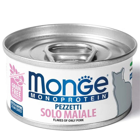 Monge Cat Pezzi Solo Maiale 80gr
