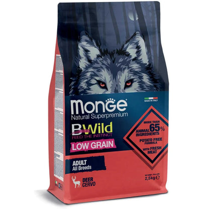 Monge Dog Low Grain All Breeds Adult 2,5 Kg