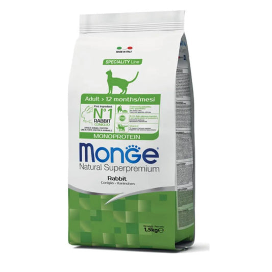 Monge Cat Adult Coniglio 1,5kg