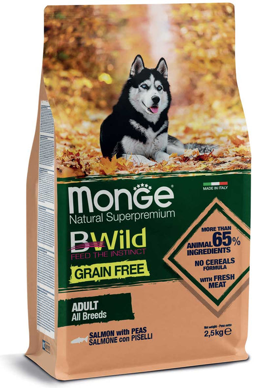 Bwild Dog Adult Salmone Piselli