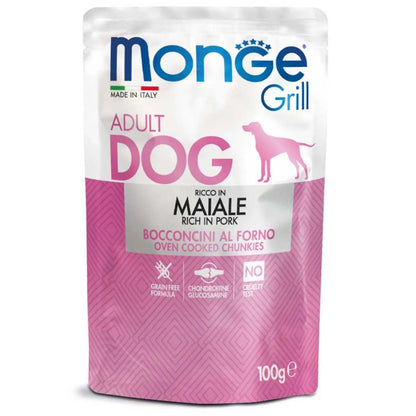 Monge Dog Grill Bustina 100gr