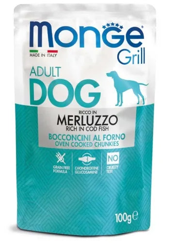 Monge Dog Grill Bustina 100gr