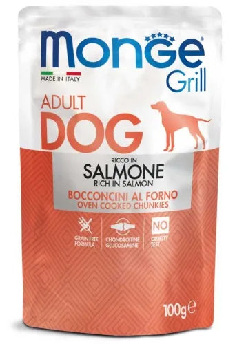 Monge Dog Grill Bustina 100gr