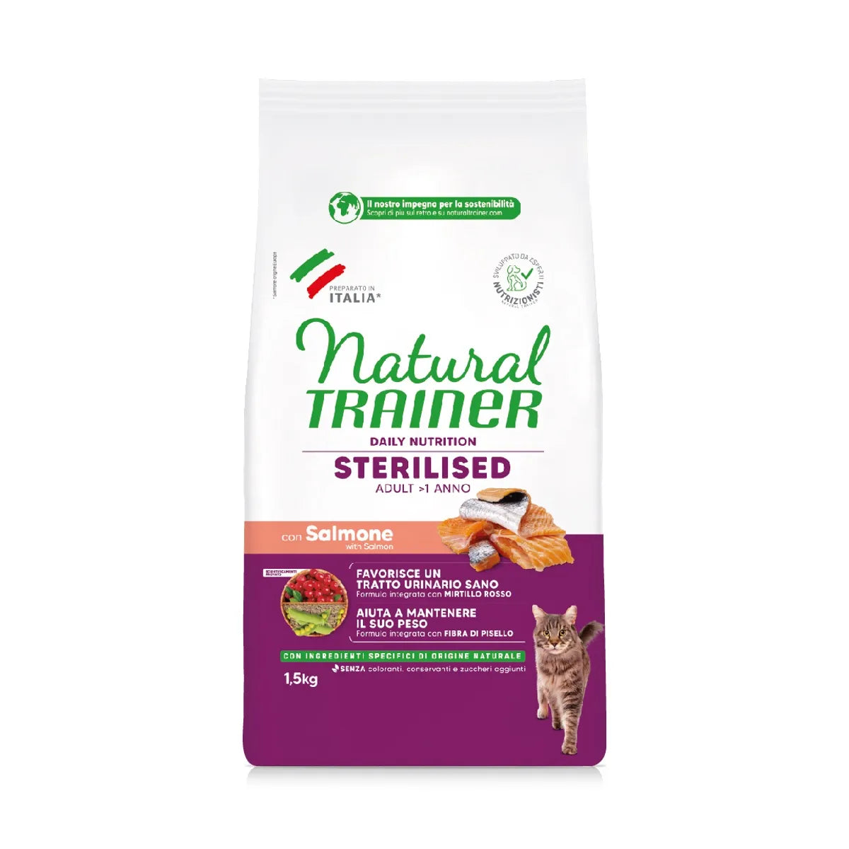 Natural Trainer Cat Sterilizzato Salmone