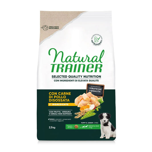 Natural Trainer Dog Select Puppy M/M Pollo 2,5kg