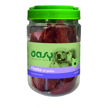 Oasy Snack Dog Filetto Di Pollo  400 Gr