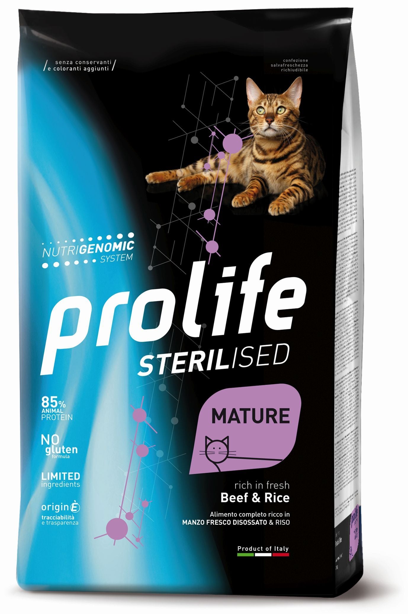 Prolife Cat Sterilizzato Mature Manzo 1,5 Kg