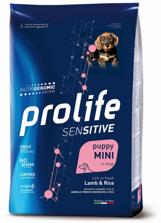 Prolife Dog Sensitive Puppy Agnello Mini
