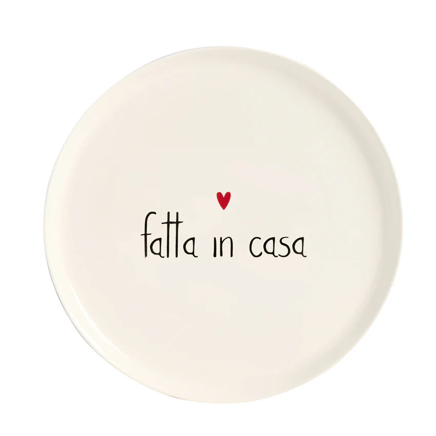 Piatto Pizza Fatta In Casa
