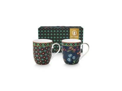 Set/2 Mug Berry Blues