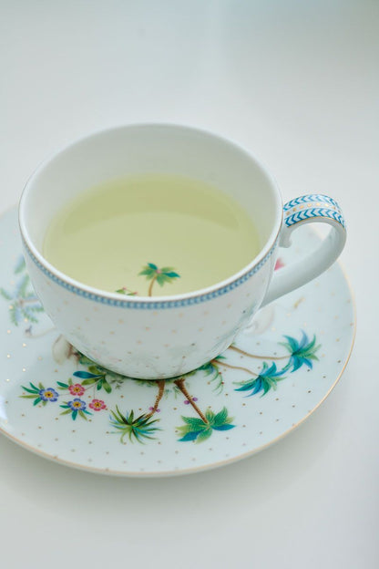Set/2 Cups & Saucers Jolie Dots Gold