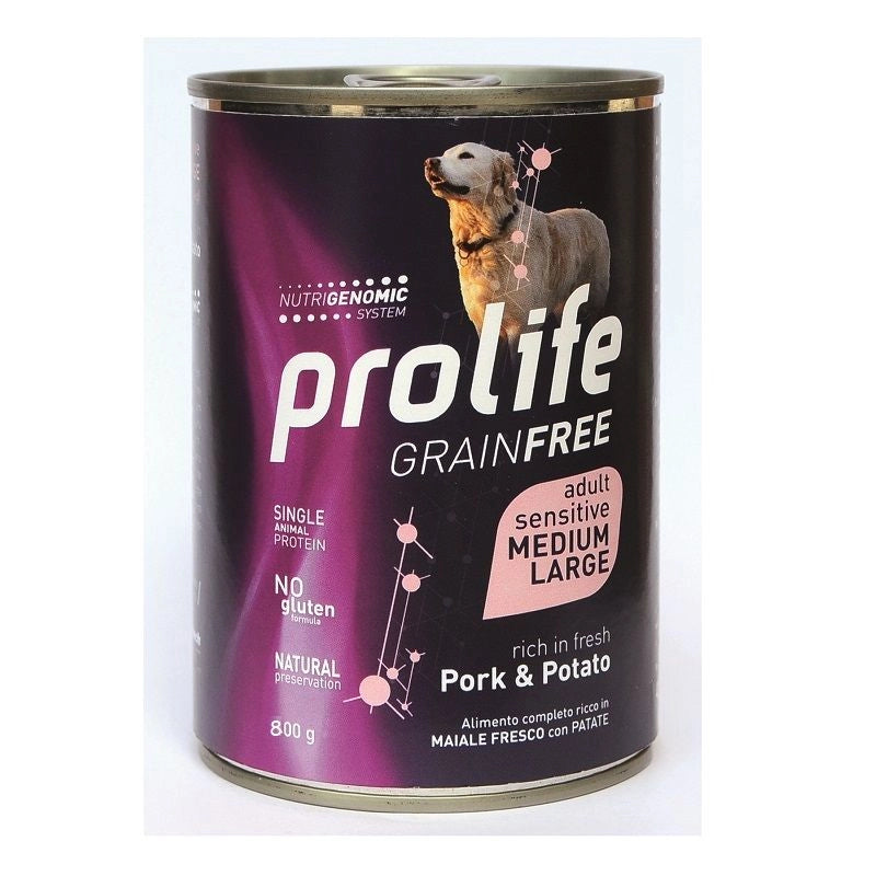 Prolife Dog Grain Free Adult M/L 800g