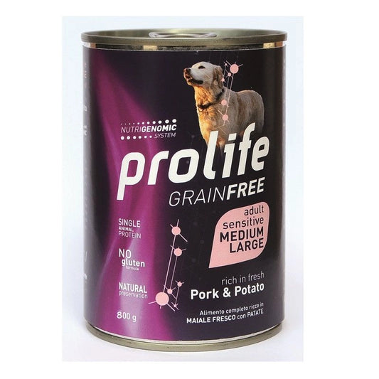 Prolife Dog Grain Free Adult M/L 800g