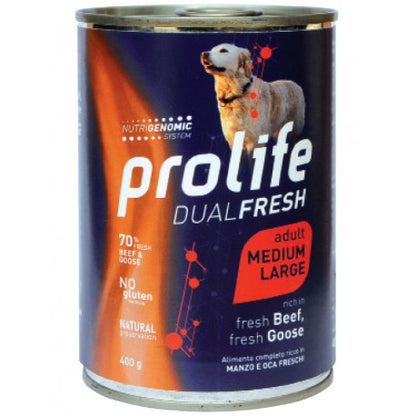 Prolife Dog Dual Fresh Adult M/L 400g
