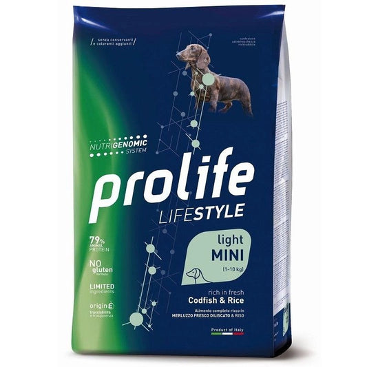Prolife Dog Lifestyle Light Merluzzo Mini