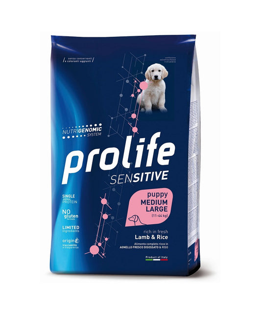 Prolife Dog Sensitive Puppy Agnello/ M/L