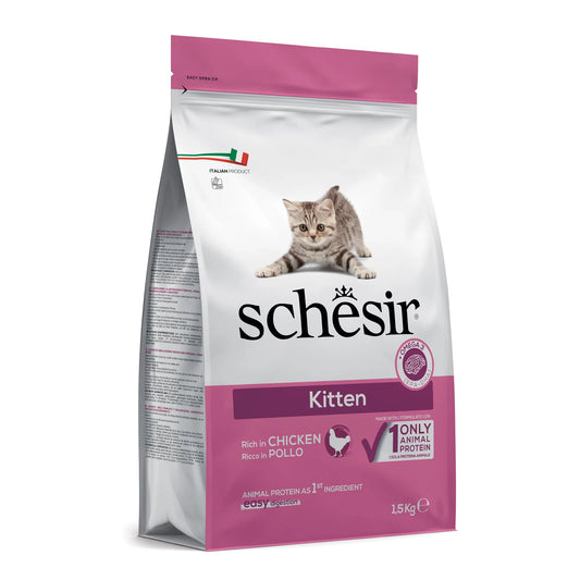 Schesir Cat Kitten Ricco In Pollo
