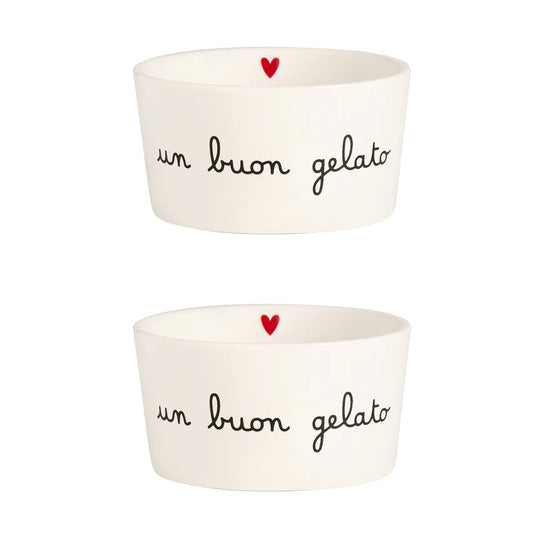 Set 2 Coppette Un Buon Gelato