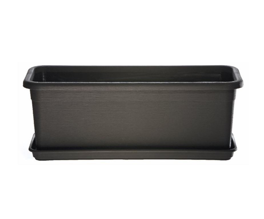 Sottocassetta Decor Fioriera Cm.82 Antracite