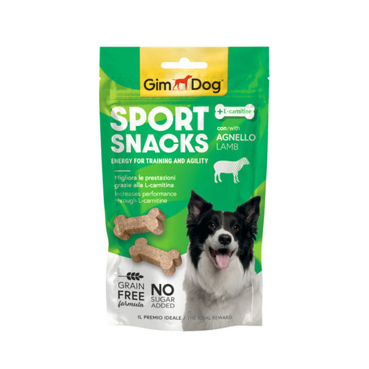 Gimdog Sportsnacks Agnello 150gr