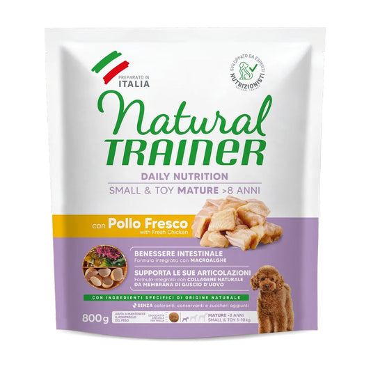 Natural Trainer Dog Small&Toy Mature Pollo 800 G