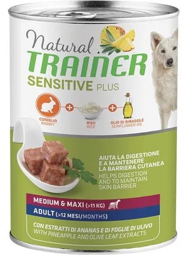 Natural Trainer Dog Sensitive Plus Adult M&M 400g